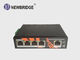 Din Rail Power Over Ethernet Switch 5 * 10/100 Base -T LED Indicators สำหรับการตรวจสอบ
