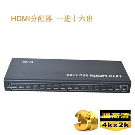 ประเทศจีน 4K 1.4b 1 x 16 HD HDMI Splitter 1 ใน 2 ใน HDMI Splitter สนับสนุนวิดีโอ 3D โรงงาน