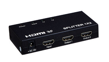 ประเทศจีน 1.4a 1x2 2 พอร์ต hdmi splitter สำหรับทีวี Video Splitter 8 พอร์ต HDMI Splitter 1 ใน 8 ออก โรงงาน