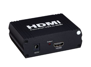 ประเทศจีน วิทยุ VGA + R / L เป็น HDMI รองรับการแปลงสัญญาณเสียงวิดีโอ 1080 ตัวแยก HDMI โรงงาน